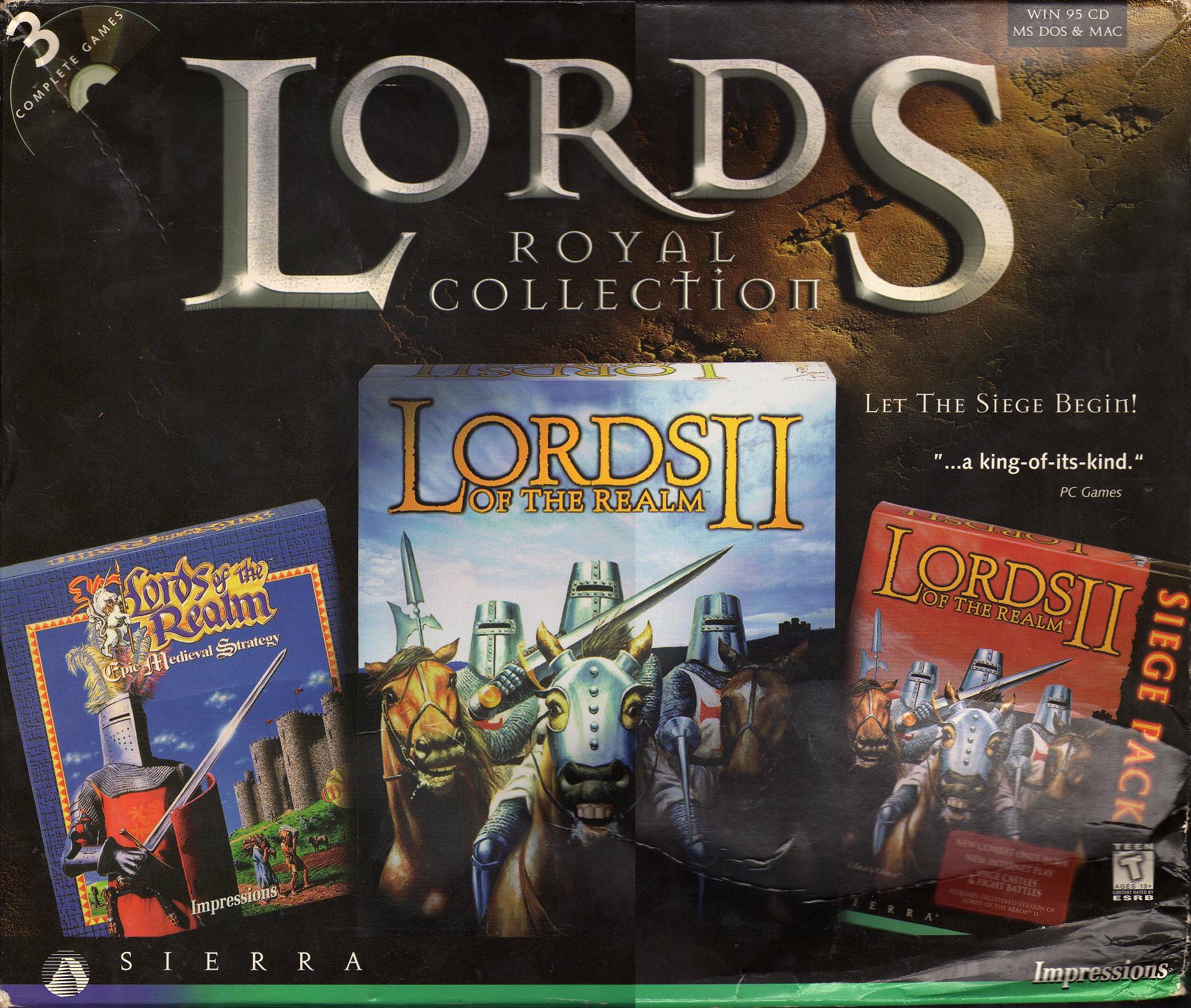 The Sierra Chest - Lords of the Realm II: Royal Edition (a.k.a. 
