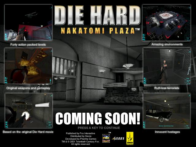 Die Hard: Nakatomi Plaza PC Game Review 